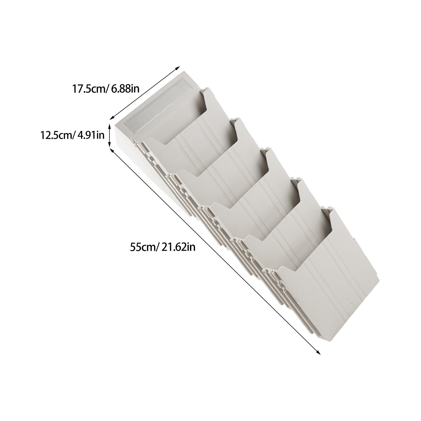 Montowany na ścianie organizer – Magazine Holder Rack recenzja i cena