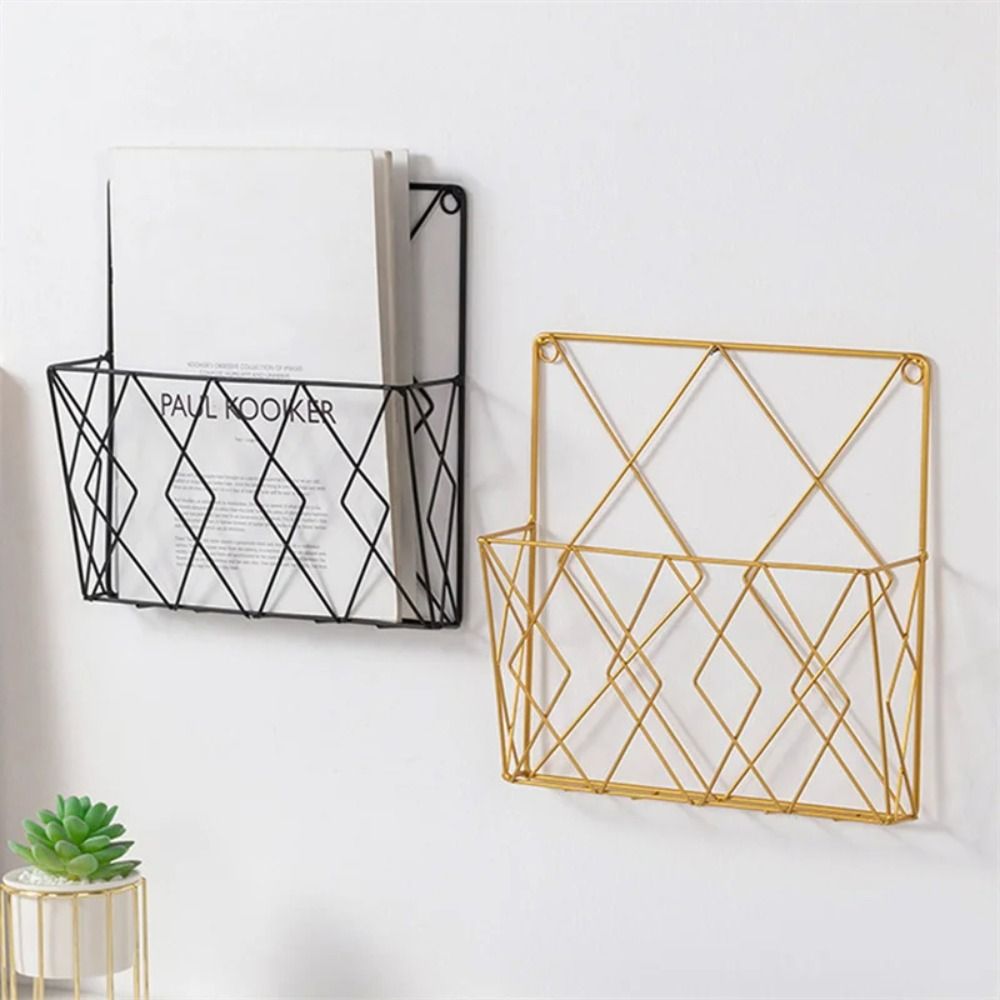 Metalowy uchwyt na czasopisma  – Magazine Holder Rack recenzja i cena